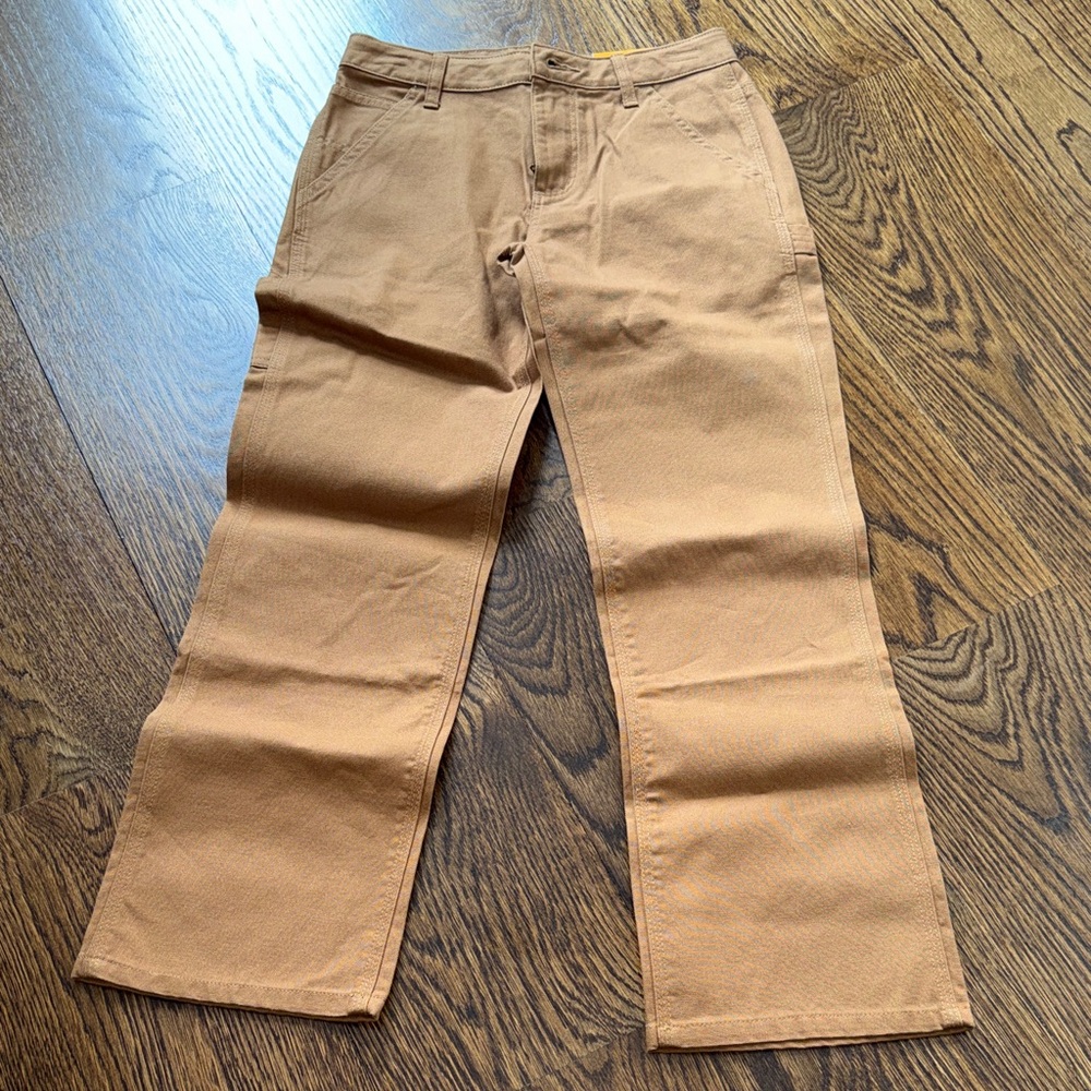 Boys Carhatt Tan Pants